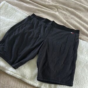 Tommy Hilfiger Black Bike Shorts with Sleek Design